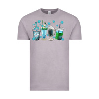Vintage Zinc winter coffee cup Vintage Tee - texasbilliewilder