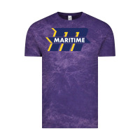 Cloud Purple massachusetts maritime academy Vintage Tee - artisFamous