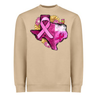 Mushroom Texas Cancer Awareness map Heavyweight Sweatshirt - FaDigitalArtStudio