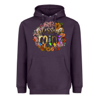 Plum blessed mini Heavyweight Hoodie - SublimationCraftShop