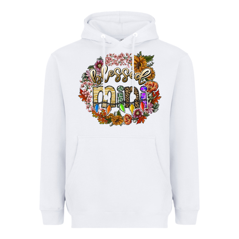 Blessed Mini Heavyweight Hoodie by SublimationCraftShop | Teevron