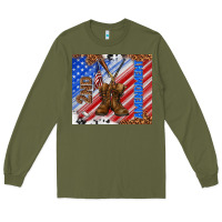 Army Green second amendment Long Sleeve Tee - TumblerDesignByShophia