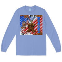 Colony Blue second amendment Long Sleeve Tee - TumblerDesignByShophia