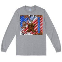 Heather Grey second amendment Long Sleeve Tee - TumblerDesignByShophia