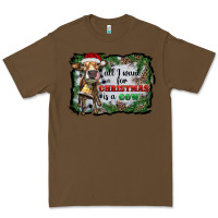Cacao all i want for christmas is a cow Premium Tee - RanaPortraitStore