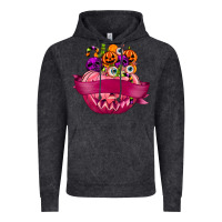 Vintage Black Personalized Girl Halloween Candy Vintage Hoodie - texasbilliewilder