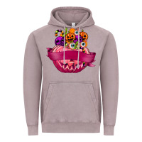 Vintage Zinc Personalized Girl Halloween Candy Vintage Hoodie - texasbilliewilder