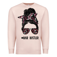 Pale Pink hair hustler Premium Sweatshirt - SublimationCraftShop