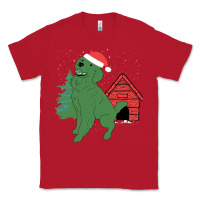 Red Christmas Dog Classic Tee - Bettercallsaul