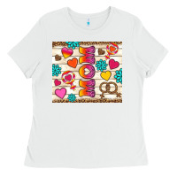 White Western LGBTQ+ Mom Lesbian Tumbler Ladies Tee - BundleAndBundleShop