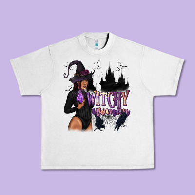 Witchy Woman Urban Heavy Tee Designed By Texasbilliewilder
