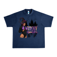 Navy Witchy Woman Urban Heavy Tee - texasbilliewilder