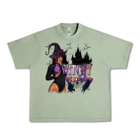 Oil Green Witchy Woman Urban Heavy Tee - texasbilliewilder