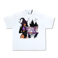 White Witchy Woman Urban Heavy Tee - texasbilliewilder