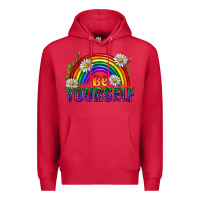 Cardinal Be Yourself Pride Lgbtq Premium Hoodie - BundleAndBundleShop