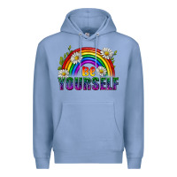 Colony Blue Be Yourself Pride Lgbtq Premium Hoodie - BundleAndBundleShop
