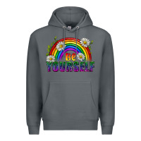 Rock Be Yourself Pride Lgbtq Premium Hoodie - BundleAndBundleShop