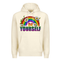 Sandshell Be Yourself Pride Lgbtq Premium Hoodie - BundleAndBundleShop