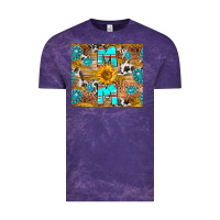 Cloud Purple western mom Vintage Tee - RanaPortraitStore