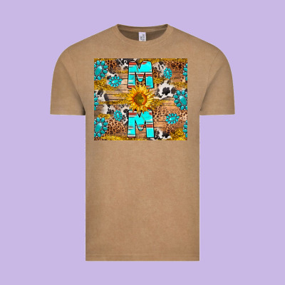 Western Mom Vintage Tee Designed By Ranaportraitstore