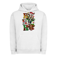 Pigment Lunar Rock Christmas ho ho ho cow Urban Hoodie - BarkalooDesign