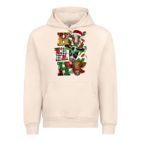 Sandshell Christmas ho ho ho cow Urban Hoodie - BarkalooDesign