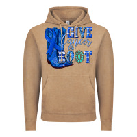 Vintage Coffee give cancer the boot colon cancer blue ribbon nca Vintage Hoodie - NancyCooperArtShop