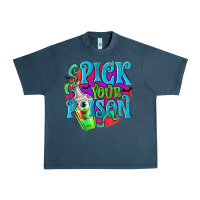 Midnight Navy Pick Your Poison Urban Heavy Tee - texasbilliewilder