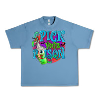 Pebble Blue Pick Your Poison Urban Heavy Tee - texasbilliewilder