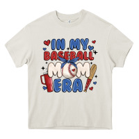 Cream in my baseball mom era Heavy Core Tee - JahusDesignShop