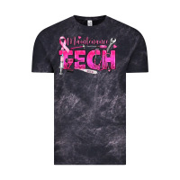 Cloud Black Breast Cancer Maintenance Tech Vintage Tee - texasbilliewilder