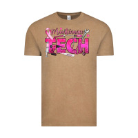 Vintage Coffee Breast Cancer Maintenance Tech Vintage Tee - texasbilliewilder