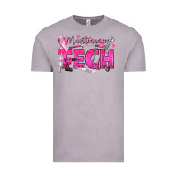 Vintage Zinc Breast Cancer Maintenance Tech Vintage Tee - texasbilliewilder