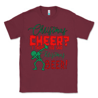 Burgundy Christmas Cheer I Thought You Said Christmas Beer Classic Tee - Bettercallsaul