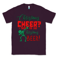 Plum Christmas Cheer I Thought You Said Christmas Beer Classic Tee - Bettercallsaul