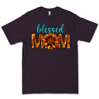 Plum Blessed Mom Premium Tee - BundleAndBundleShop
