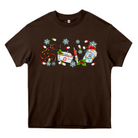 Christmas Nurse Heavy Core Tee | Teevron