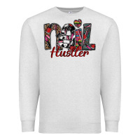 Oatmeal Heather nail hustler Premium Sweatshirt - SublimationCraftShop