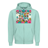 Seafoam best teacher ever tumbler Zipper Hoodie - BundleAndBundleShop