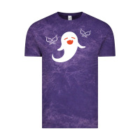 Cloud Purple genshin impact hu tao  spirit ghost art lightweight Vintage Tee - DesigneFamous