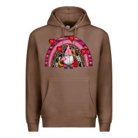 Chestnut valentines day gnomes rainbow Premium Hoodie - RanaPortraitStore
