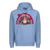 Colony Blue valentines day gnomes rainbow Premium Hoodie - RanaPortraitStore