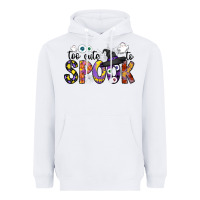White too cute to spook Heavyweight Hoodie - CowhideDigitalArt