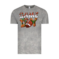 Cloud Rock Game day leopard Football Vintage Tee - NancyCooperArtShop
