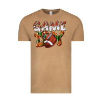 Vintage Camel Game day leopard Football Vintage Tee - NancyCooperArtShop