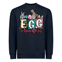Navy Easter egg hunter Heavyweight Sweatshirt - OliviaCreatesArt