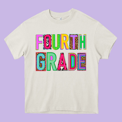 Fourth Grade Heavy Core Tee Designed By Nancycooperartshop