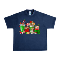 Navy Christmas coffee cup Urban Heavy Tee - NancyCooperArtShop