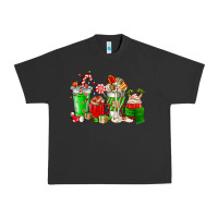 Pigment Black Christmas coffee cup Urban Heavy Tee - NancyCooperArtShop