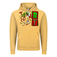 Vintage Mustard Christmas Character Nurse Vintage Hoodie - NancyCooperArtShop